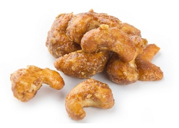 honey glazed cashews
