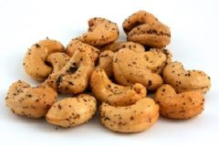 garlic pepper cashews