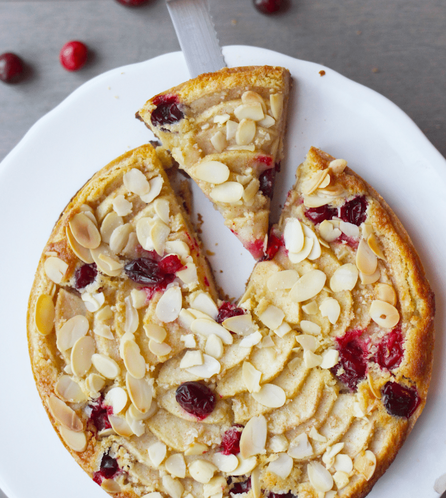 CRANBERRY APPLE TART WITH ALMOND CREAM - Farm Fresh Nuts