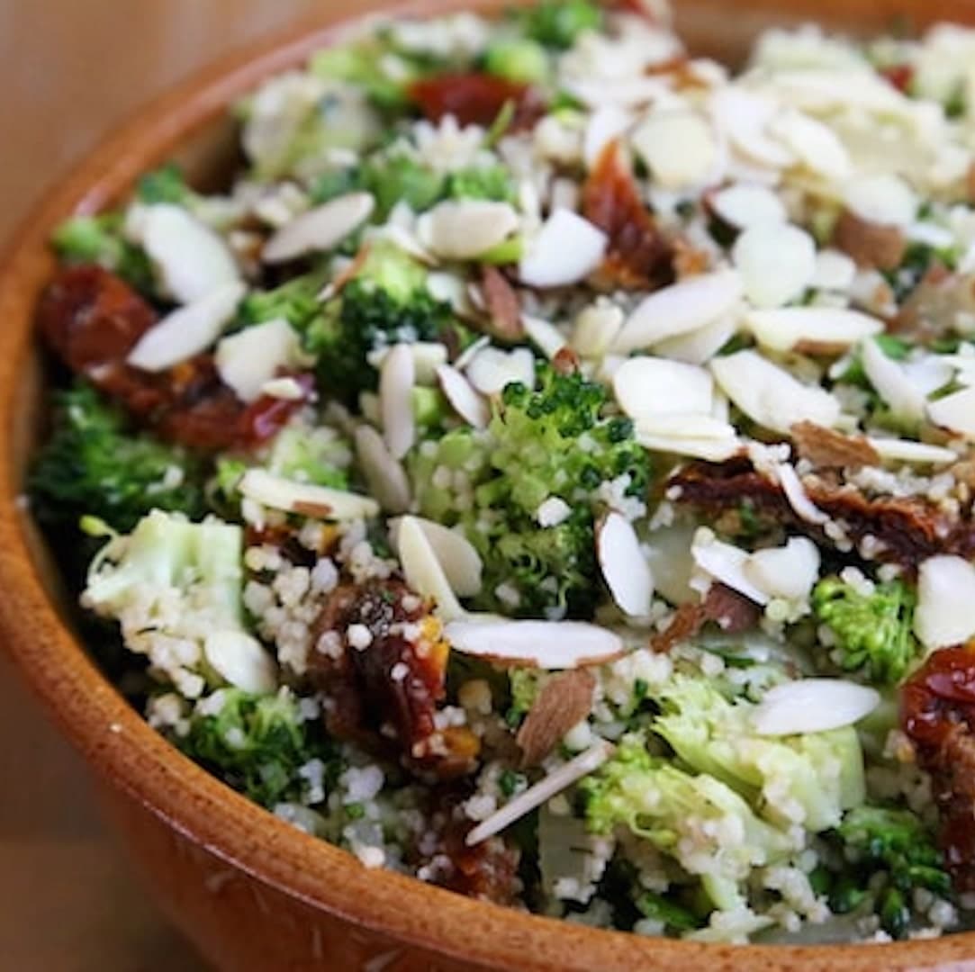 Lemon Broccoli Couscous - Farm Fresh Nuts